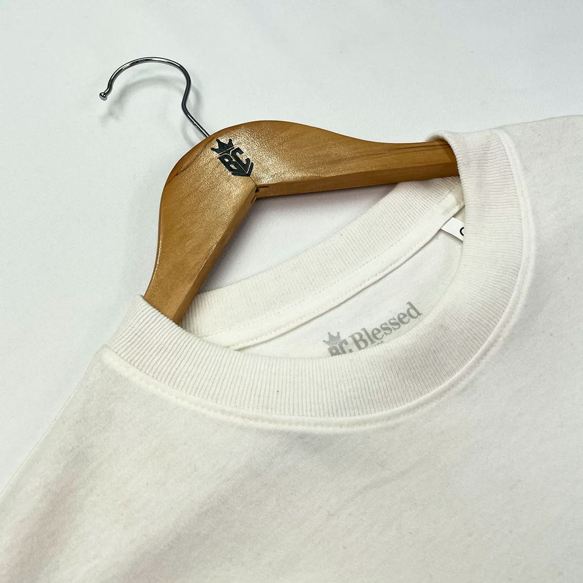 Oversized Off White Full Jesus Cristo Grafite