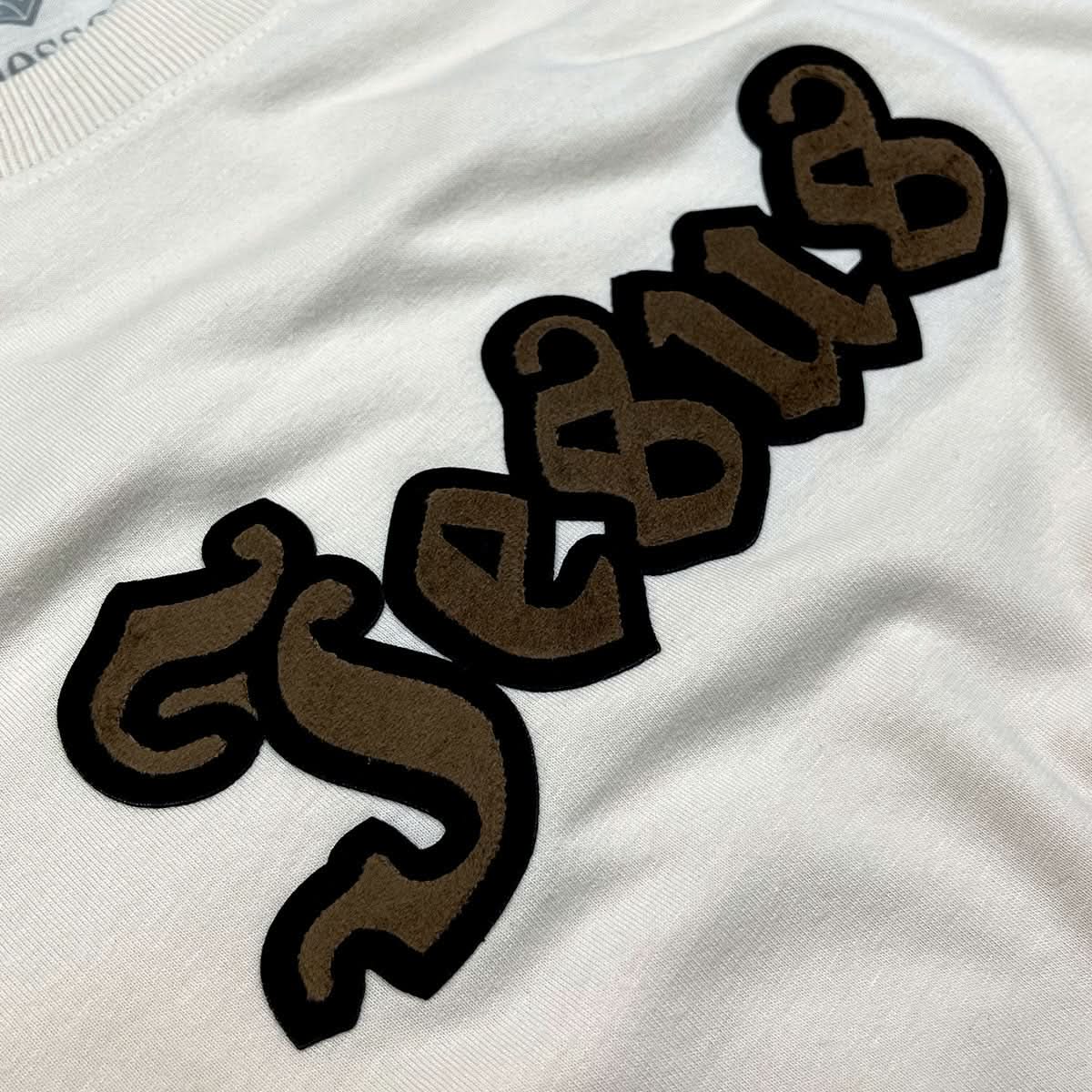 Camiseta Masculina Off White Jesus Veludo
