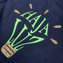 Camiseta Feminina Azul Haja Luz