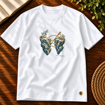 Camiseta Masculina Branca Felizes os pacificadores — Principal 01