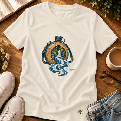 Camiseta Feminina Off White Rios de água viva — Principal 01