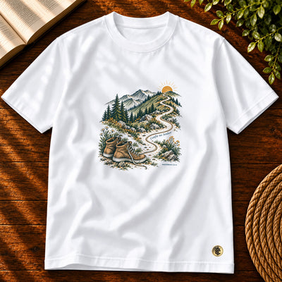 Camiseta Masculina Branca Confie no Senhor — Principal 01
