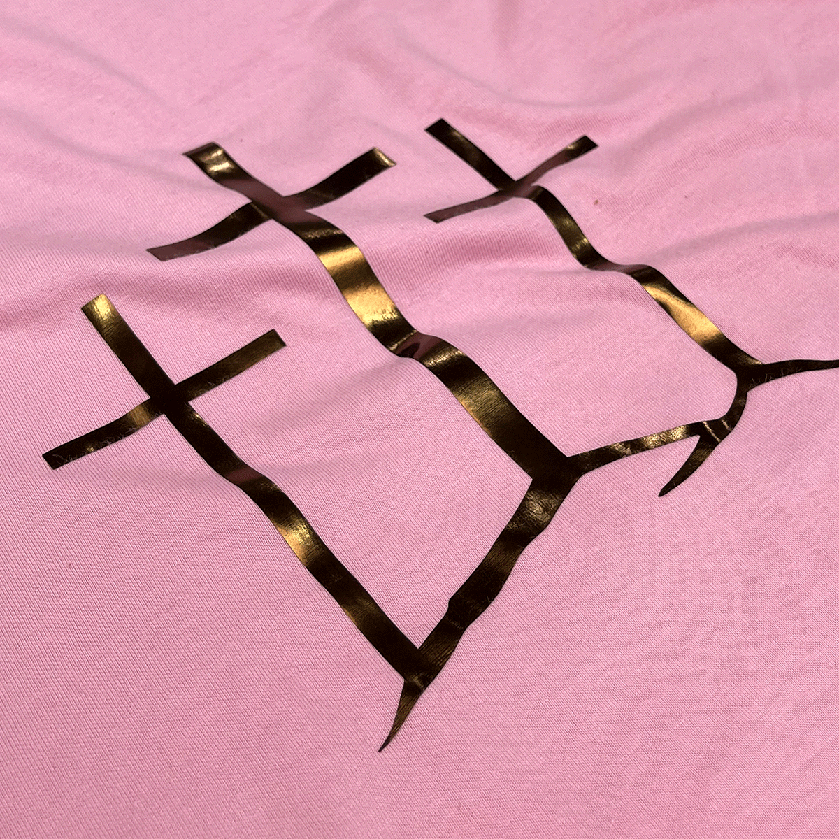 Camiseta Feminina Rosa Calvário