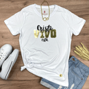 Camiseta Feminina Branca Cristo Vivo Está