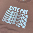 Camiseta Masculina Marrom Este Pai Não Tem Preço