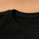 Moletom Preto Aplique J.E.S.U.S