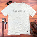 Camiseta Masculina Off White Equilibrio