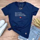 Camiseta Feminina Azul Ela é Forte
