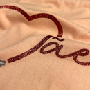 Camiseta Feminina Salmão Mãe coração