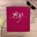 Camiseta Feminina Pink Seja luz