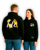 Moletom Canguru Com Capuz Preto Ide.