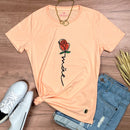 Camiseta Feminina Salmão Mãe Flor