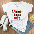 Camiseta Feminina Branca Blessed Todo Dia