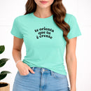 Camiseta Feminina Verde MentaTe Orienta Que tu é Crente