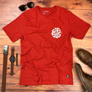 Camiseta Masculina Vermelha Jesus