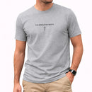 Camiseta Masculina Cinza Tua Graça Me Basta