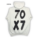 Moletom Canguru Com Capuz Off White 70X7