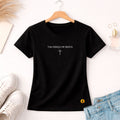 Camiseta Feminina Preta Tua Graça Me Basta