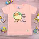T-Shirt Infantil Salmão Ovelha Deixou As Noventa E Nove