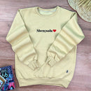 Moletom Caqui Abençoada