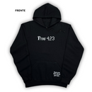 Moletom Canguru Com Capuz Preto Guarda Teu Coração Prov 4:23