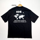 Oversized Preta Full IDE Por Todo Mundo E Pregai O Evangelho