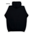 Moletom Canguru Com Capuz Preto Yeshua He Saves