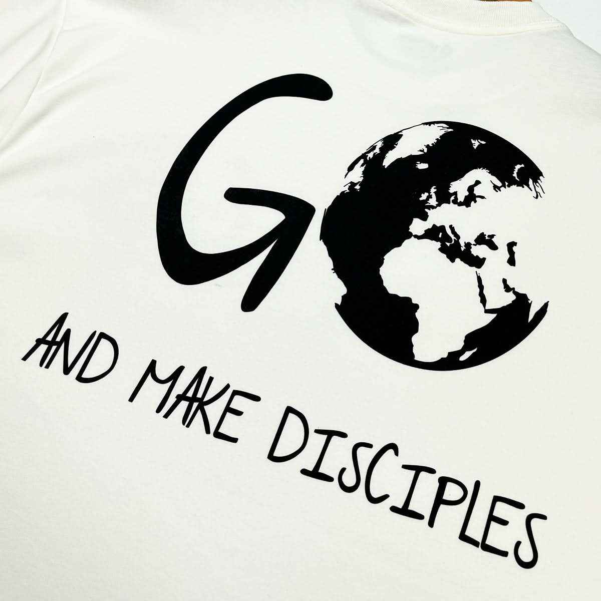 Oversized Off White Full Go And Make Disciples
