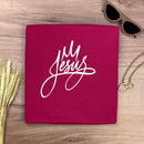 Camiseta Feminina Pink Jesus Coroa