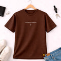 Camiseta Masculina Marrom Tua Graça Me Basta