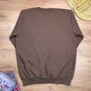 Moletom Marrom Leão E Cordeiro