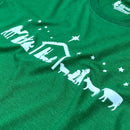 Camiseta Feminina Verde O Nascimento