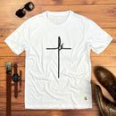 Camiseta Masculina Branca Fé