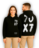 Moletom Canguru Com Capuz Preto 70X7