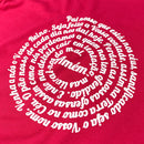 Camiseta Feminina Pink Oração Pai Nosso