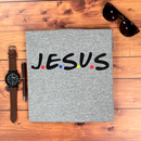 Camiseta Masculina Cinza J.E.S.U.S