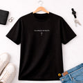 Camiseta Masculina Preta Tua Graça Me Basta