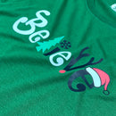 Camiseta Feminina Verde Believe