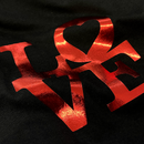 Camiseta Feminina Preta Love