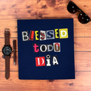 Camiseta Masculina Azul Blessed Todo Dia