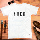 Camiseta Masculina Branca Foco