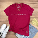 Camiseta Feminina Pink B.L.E.S.S.E.D