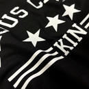 Camiseta Masculina Preta Jesus Cristo king