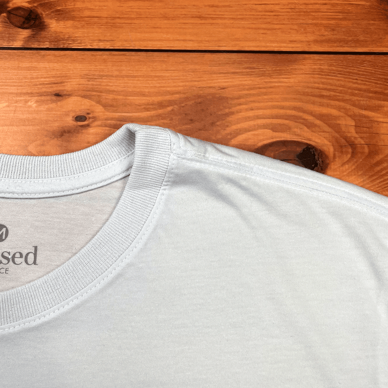 Camiseta Masculina Branca Esta é a Estação Esta é a Razão