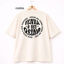 Oversized Off White Venha o Seu Reino