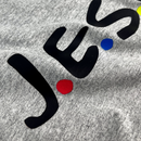 Camiseta Masculina Cinza J.E.S.U.S