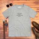 Camiseta Masculina Cinza Ao Teu Nome Clamarei