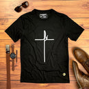 Camiseta Masculina Preta Fé