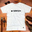 Camiseta Masculina Branca Yeshua Flecha