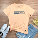 Camiseta Feminina Salmão Jesus Cristo Glitter